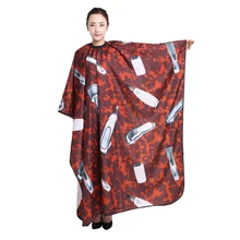 Высококачественный фартук-Парикмахерская накидка для окрашивания волос салонное платье водонепроницаемая ткань для стрижки Волос Накидки Парикмахерская инструмент для укладки волос