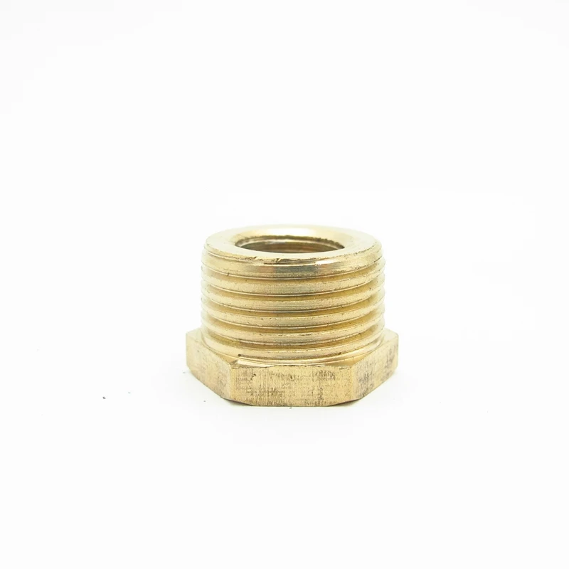 1/8 &quotBSP Женский x 3/8&quot BSP Мужская резьба латунь шестигранный редуктор втулка