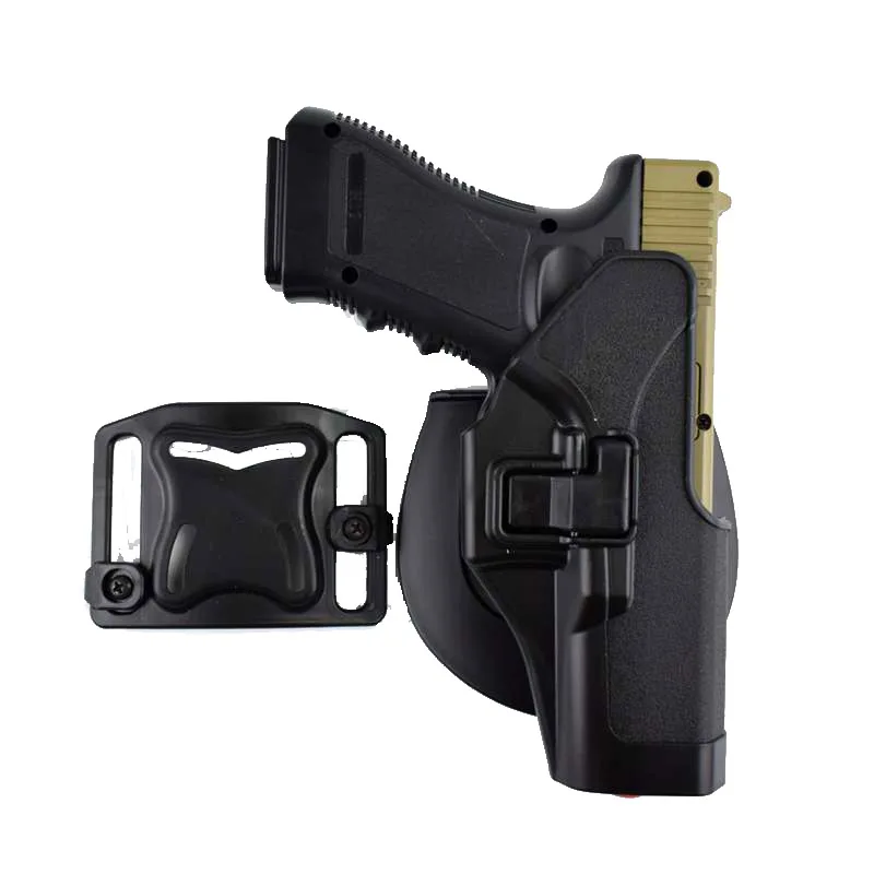 Тактический чехол для пистолета Glock 17 19 22 23 31 32 страйкбольного кобура ремень