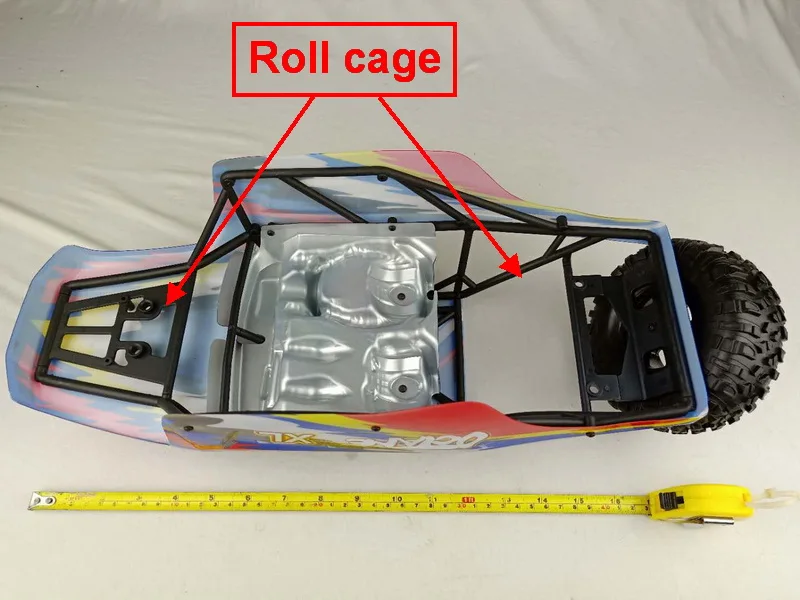 Автомобильный корпус VRX+ нейлоновая рулонная клетка+ запасное колесо+ водительский блистер для VRX RH1043/1045 Octane, 1/10 rc автозапчасти