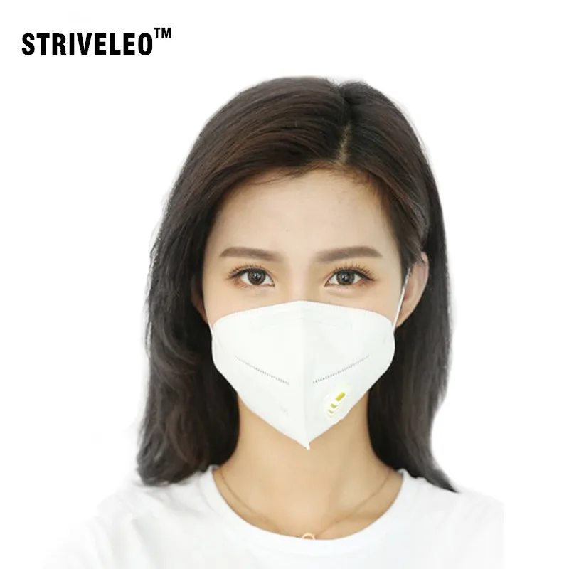 

10PCS/SET 3D Breathing valve Disposable Bacterial Filter Medical Anti-Dust PM2.5 Surgical Face Mouth Mask For Health Care