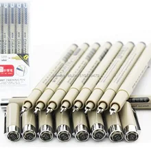 8 шт./упак. знать иглы Micron, красивая, для рисования 005 01 02 03 04 05 07 08 набор ручек для набросков