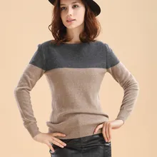 Женский свитер, модный шерстяной свитер с круглым вырезом, женский свитер, джемпер, вязаный свитер, пуловер
