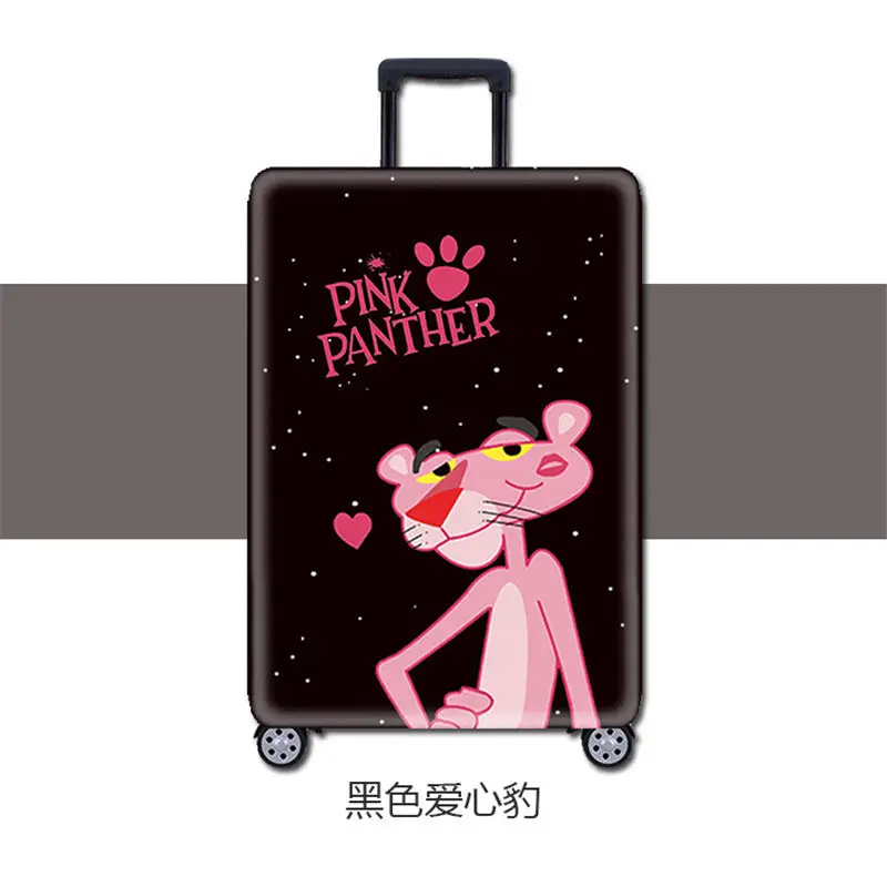 Чехол на колесиках, розовый пылезащитный чехол из эластичной ткани, защитный чехол для багажа, Suitable18-32 дюймов, аксессуары для путешествий - Цвет: 1