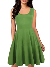 MAYFULL NEW FASHION XL-5XL women casual o-neck sleeveless midi dress lady summer work office leisure breif dress brand plus size MAYFULL NEW FASHION XL-5XL women casual o-neck sleeveless midi dress lady summer work office leisure breif dress brand plus size