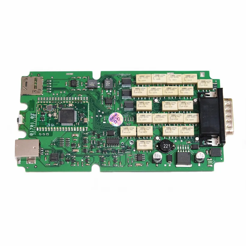 OBDIICAT TCS желтый PCB TCS Pro OBD2 BT R3/,00 keygen для автомобилей/грузовиков диагностический инструмент считыватель кодеров как MVD Multidiag