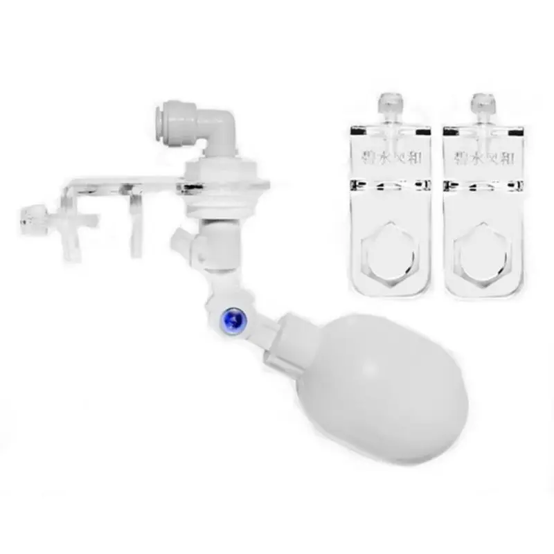 

Aquarium Fish Tank Water Filter Reverse Osmosis System Plastic Float Ball Valve Shut Off Automatic Feed Fill With Connector