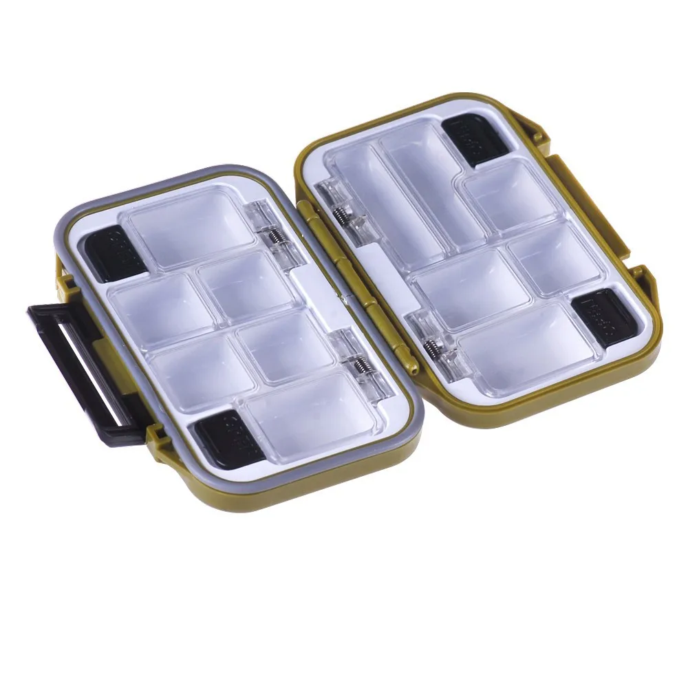 Пластик Fishing Box 115x88x30 мм приманка коробка для рыболовный крючок аксессуары пескария Для рыбалки Pesca карп рыболовные бесплатная доставка