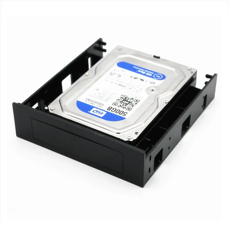 3,5 CD-ROM пространство до 2,5 ''5,25'' SATA HDD Mobile Rack Кронштейн Корпус черный для ПК