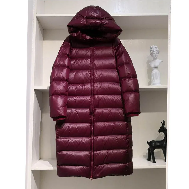 2018 Winter Women's Down Coats 90% White duck down Jackets Women Female Outerwear Warm Thick Down Puffer Jacket Parka branded