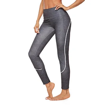 

High Waist Leggings Women Workout Jeggings Push Up leggins mujer Digital Printing For stripe Fitness Leggings feminina New