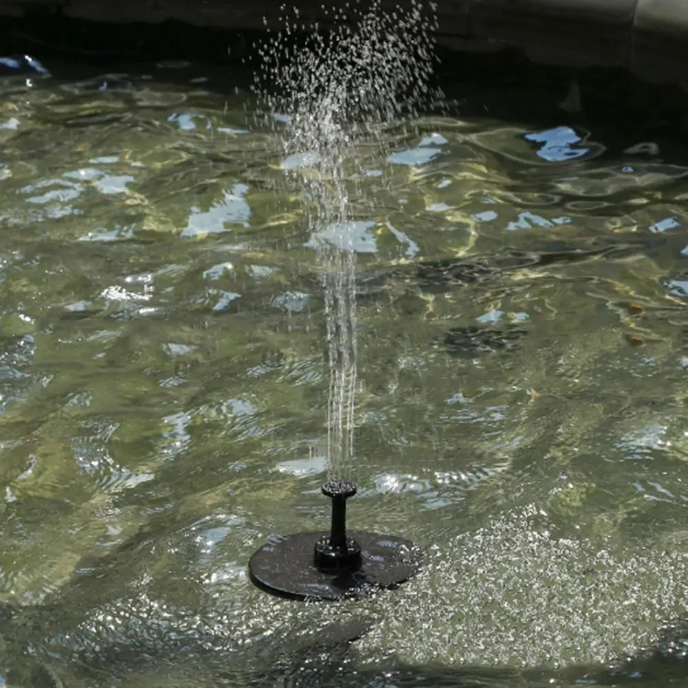 

Automatical Solar Fountain Floating 5 Nozzles Aquarium Water Fountain Bird Bath Fountain Water Pump Pool Pond Garden Decoration