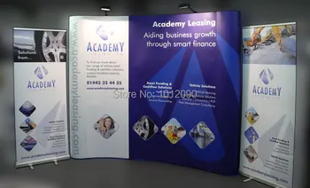

1pc 3X3 POP up Backdrop & 2 pc Pull up banner &1pc feather flag with Free shipping to Canada