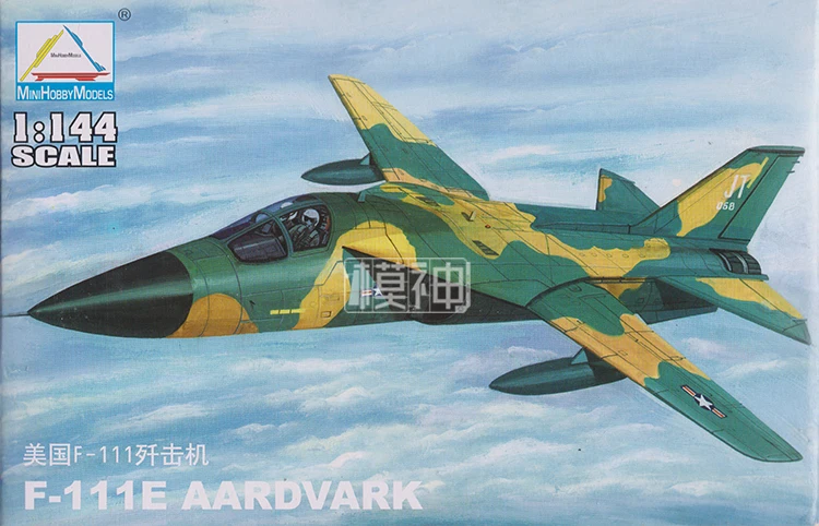 1:144 США F-111E AARDVARK Истребитель Военный сборный самолет модель игрушки