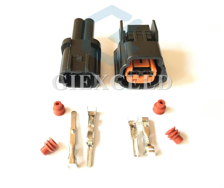 

2 Sets 2 Pin 6098-0137 Male Female Auto Electrical Plug Automotive Connector For Hyundai Nissan
