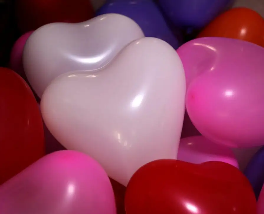 50 шт 2,2 г латексные воздушные шары «сердце» свадебные украшения Любовь Свадебный декор Красные Розовые воздушные шары с сердцем надувные игрушки события вечерние принадлежности