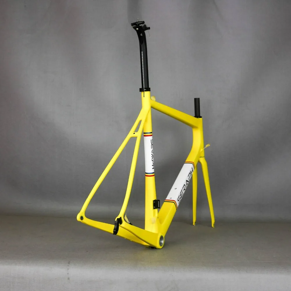 Perfect Chinese carbon fibre bicycle frame Super light 780g Carbon Road Bike Frame Di2 Electronic variable speed 5