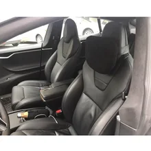 1 шт. Авто Подушка подголовник автомобиля Авто Seat Глава Шея Отдых Подушка подголовник Подушка Pad для TESLA модель S X стайлинга автомобилей