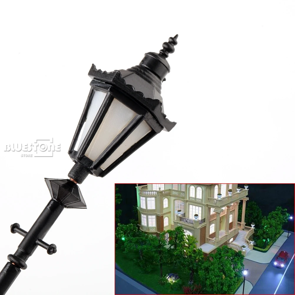 8pcs Model Railway LED Lamps G Scale 125 Antique Street Model Lights Model kitsin Model