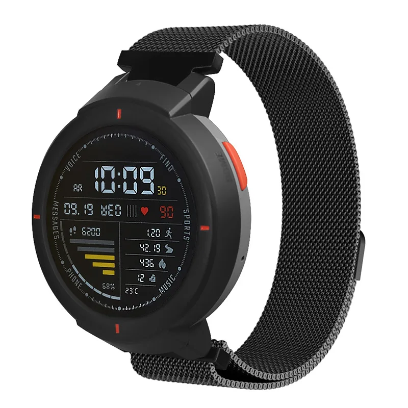 

2019 Newest Milanese Alloy Bracelet Watch Band Magnetic Strap for Huami Amazfit Verge