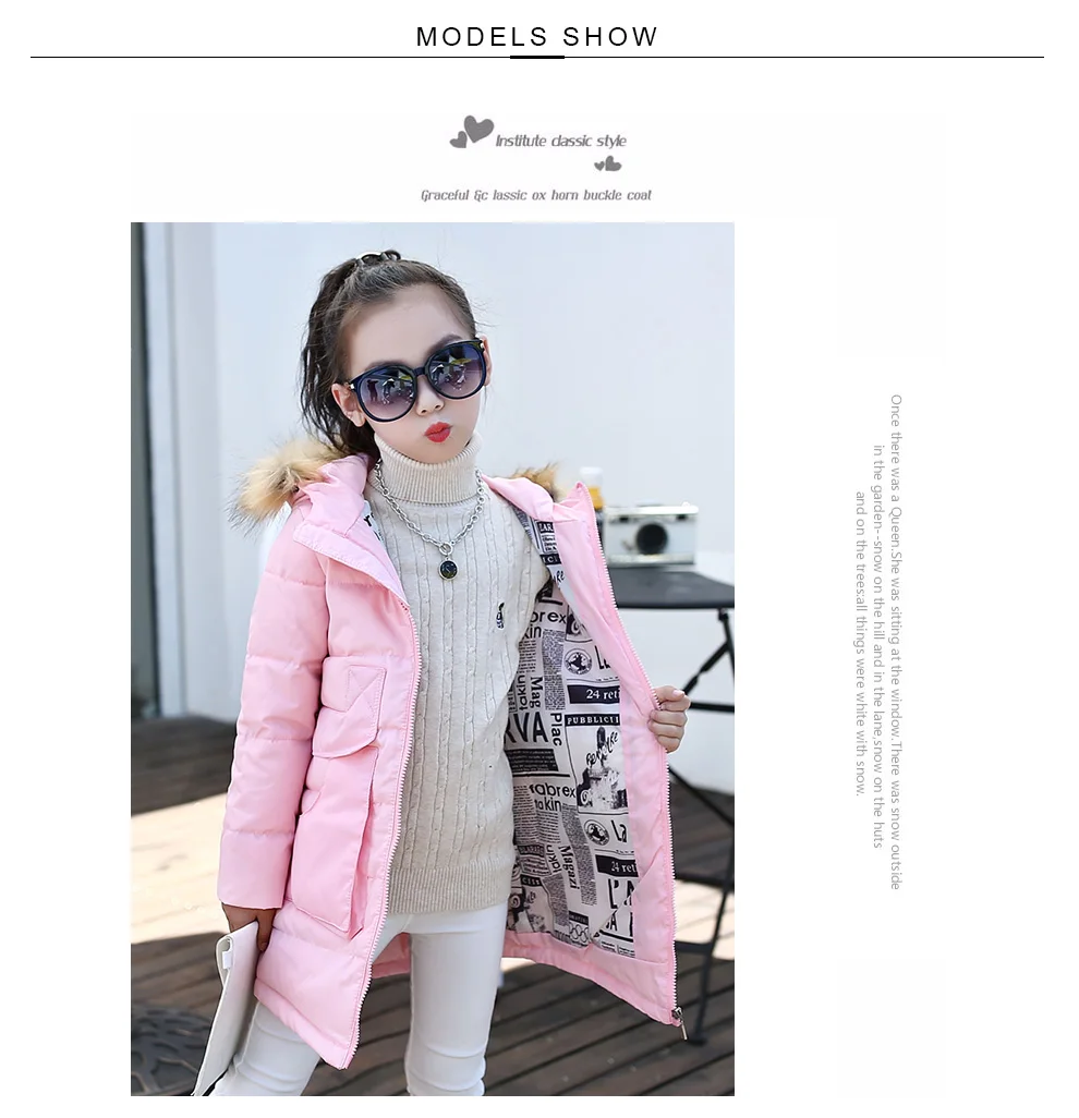 

WENDYWU NEW COME CHILDREN COAT Winter Fashion Fur Hooded Thick Warm Parka Down Kids Clothes Cotton Baby Clothing Outwears