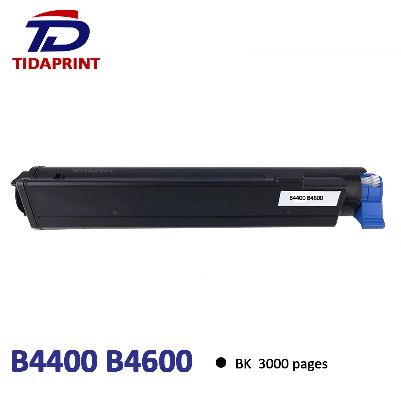 

TIDAPRINT Remanfuctured Toner Cartridge Black OKI 43502302 43502301 43502303 for Okidata B4600 /B4400 4500/4550 3000 pages