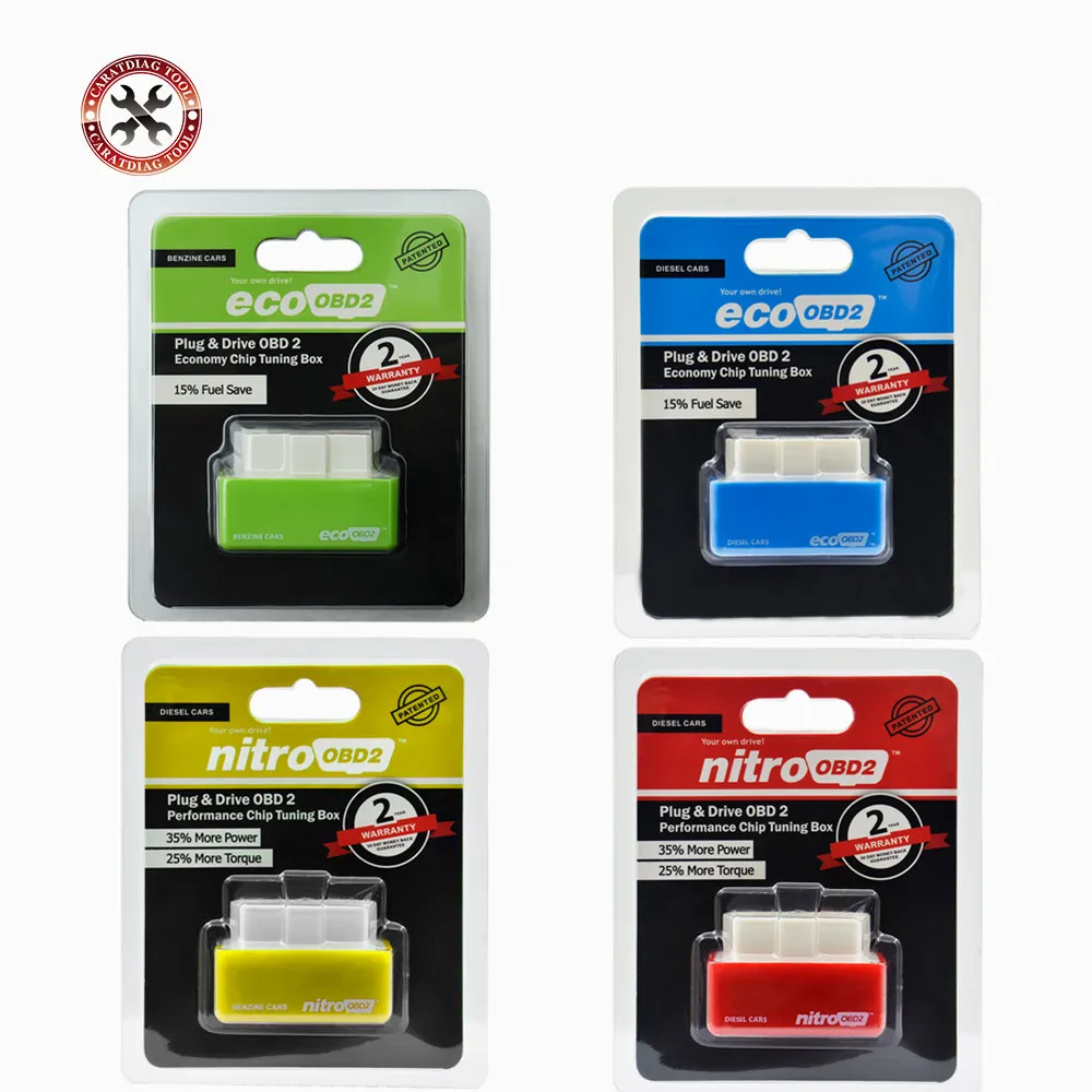 

NitroOBD2 Chip Tuning Box Nitro OBD2 Performance Plug and Drive OBD2 Chip Tuning Works For Diesel Retail Box