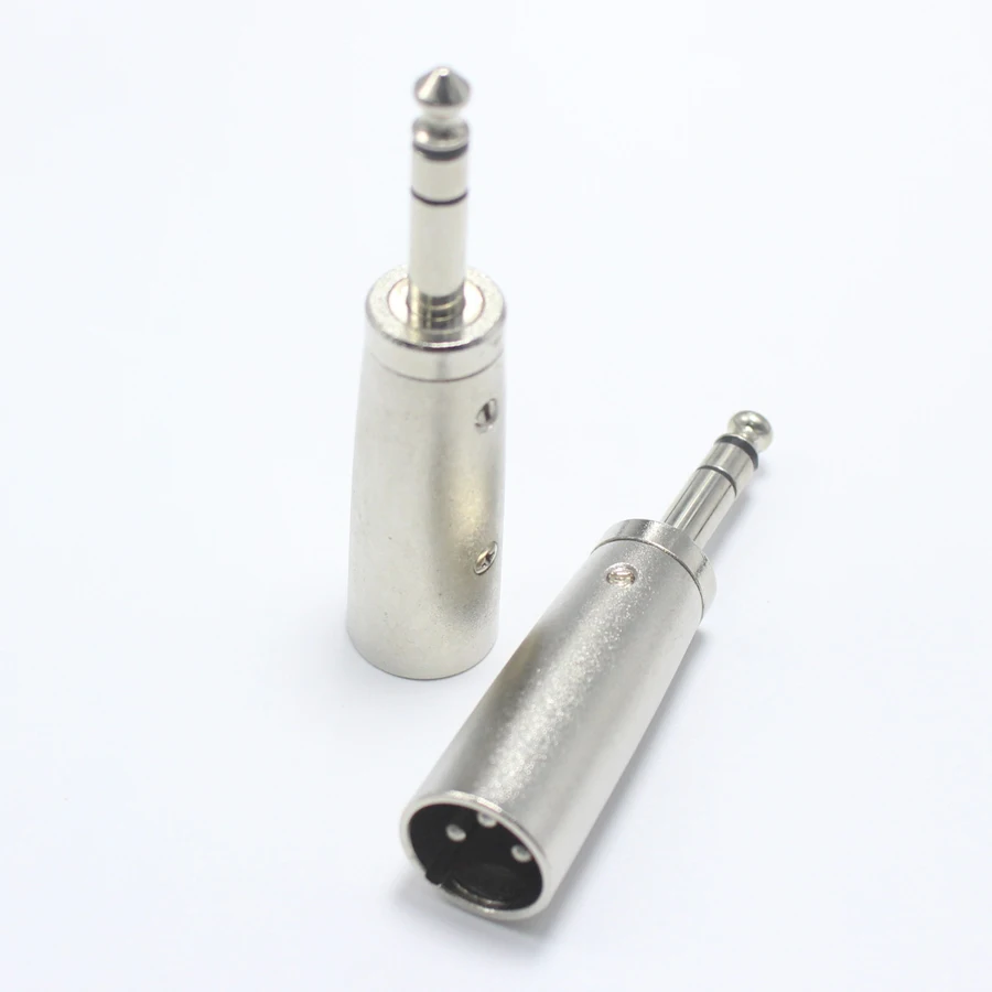 NinthQua 2 шт. 6 5/6 35 мм 3Pin стерео разъем для XLR штекер jack аудио микрофон караоке Динамик