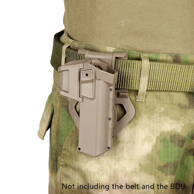 Тактический пистолет кобура пояс G17 G18 кобура защита для серии Glock с фонариком или лазерной охоты