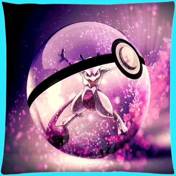 

Hot Sale pokemon Pillowcases zipper 35x35 cm (One side) Custom Pillow Case QW-R0184