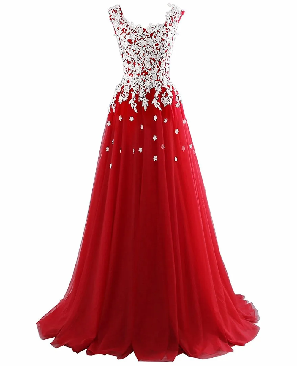 Elegant-Long-Purple-Red-Prom-Dresses-2018-Square-Neck-Tulle-Black-Blue-Evening-Dress-Lace-Up (2)