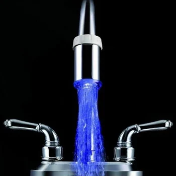 

Glow LED Light Water Faucet Tap Automatic 3 Colors Change
