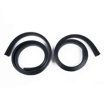 

Black Anti-collision Rubber Strips Arch Mudguard 2pcs Car Vehicle Protection Moldings Universal Best Nice 2018 New