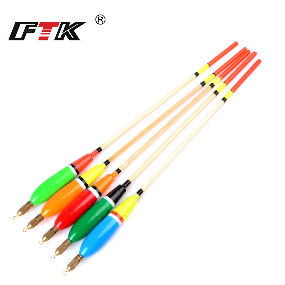 FTK الصيد تعويم العوامة الانجراف أنبوب 5 قطعة/الوحدة تعويم مزيج اللون ل الكارب الصيد Barguzinsky التنوب يطفو دي Pesca الصيد اكسسوارات