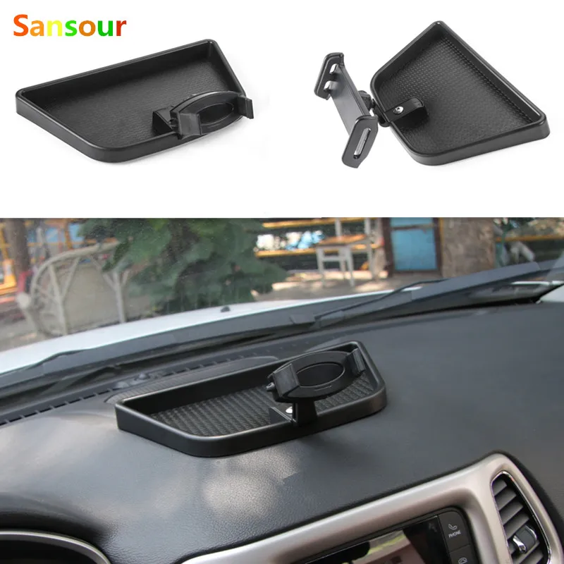 Sansour Car GPS Phone Cell Holder Ipd Mobile Stand For Jeep Compass