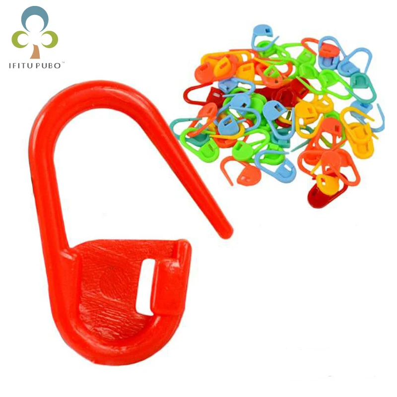 

200pcs/lot DIY color plastic tag small knit wool sweater knitting tools Auxiliary signs tools LYQ