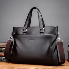 Модные кожаные Бизнес сумки Для мужчин путешествия большой Портфели сумка Винтаж High End кожаная сумка для ноутбука Повседневное человек сумка сумки на ремне