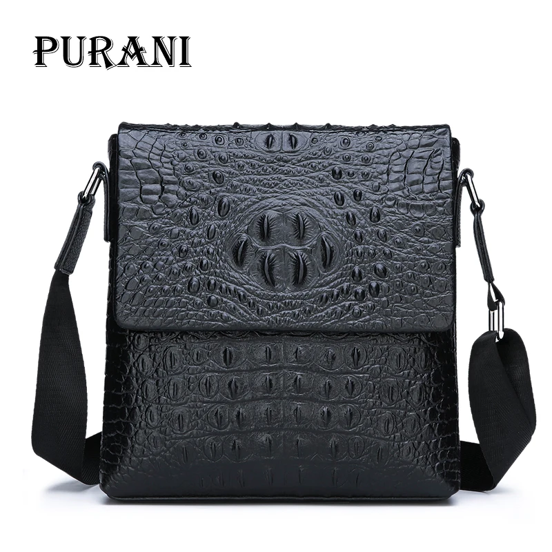 Mens Genuine Leather Shoulder Bag Crossbody Messenger Sling Bags Handbag Satchel