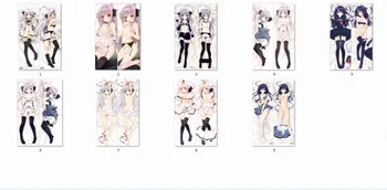 

Galgame Tsuriotsu Tsuki ni Yorisou Otome no Sahou sexy girl Kokura Asahi Sakurakouji Luna Yanagase Minato body Pillowcase