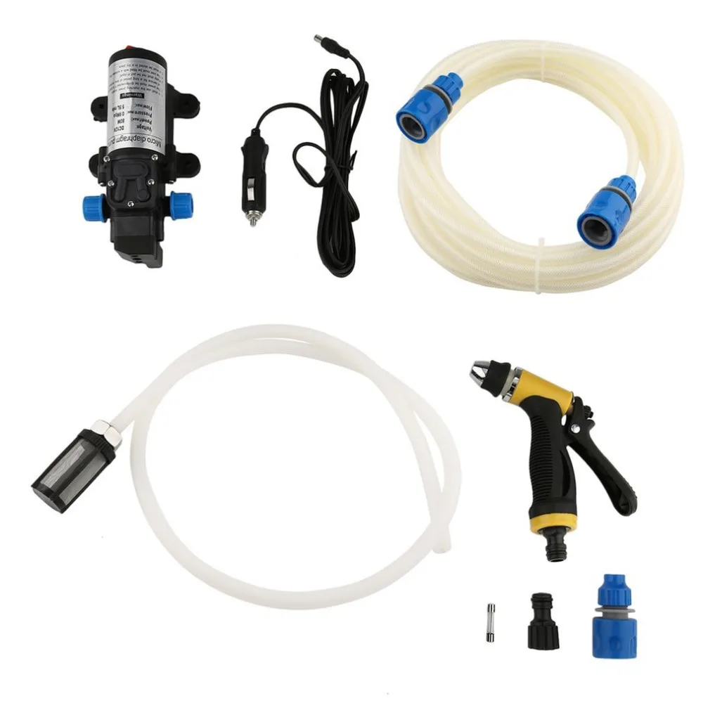 

Portable High Pressure Electric Water Pump & Car washer Gun Wash Kit Upgrade Trigger Sprayer For Garden Watering Car Washing Hot