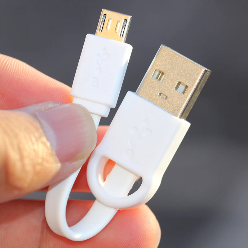 9 سنتيمتر مايكرو usb إلى usb الحبل ل مزامنة بيانات كابل قصير