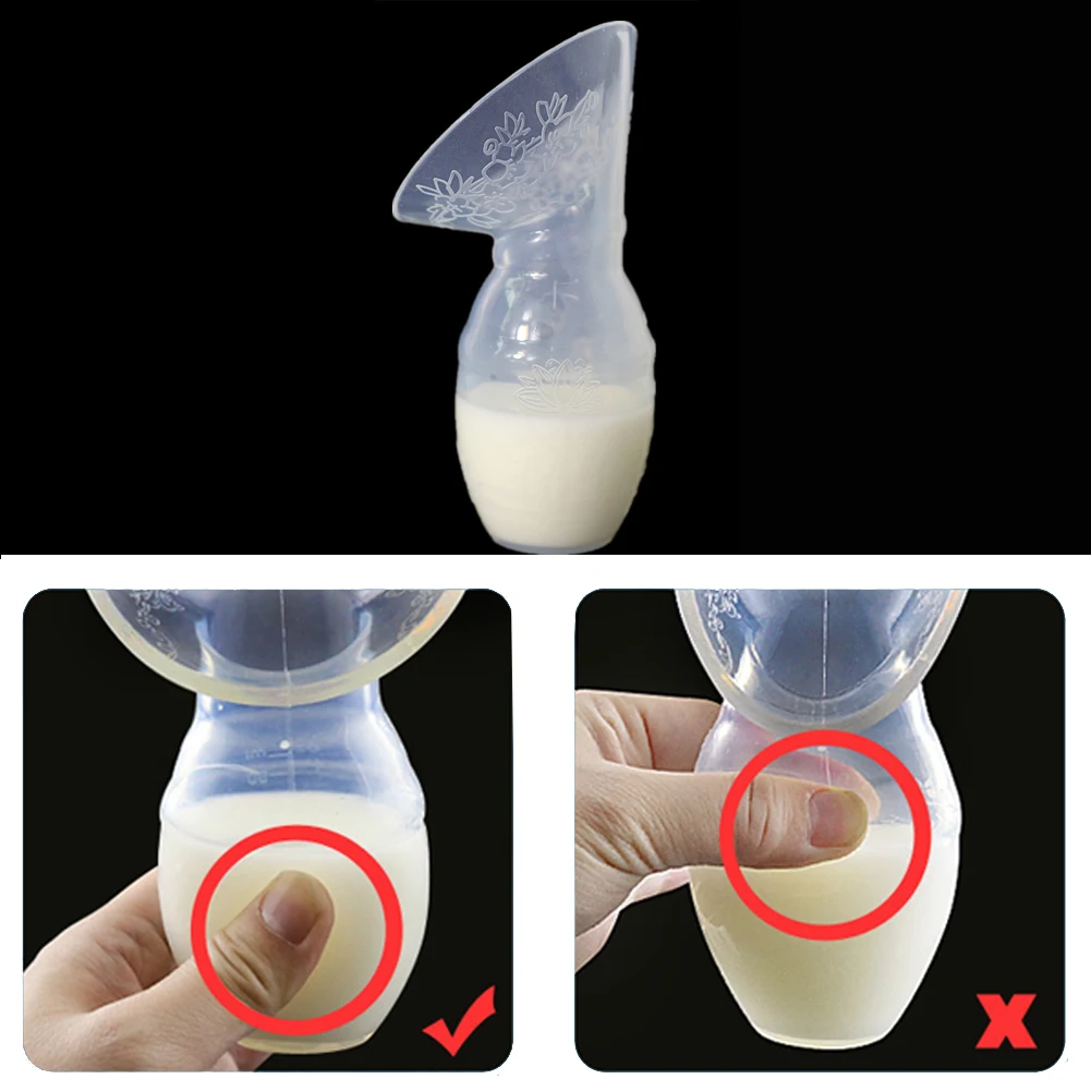 Силиконовые грудного вскармливания ручной молокоотсос силиконовые для хранения пищевых продуктов