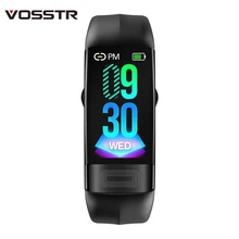 VOSSTR P11 Смарт спортивные часы с браслетом Мужские Женские умные часы ECG Bluetooth браслет монитор сердечного ритма напоминание о звонке