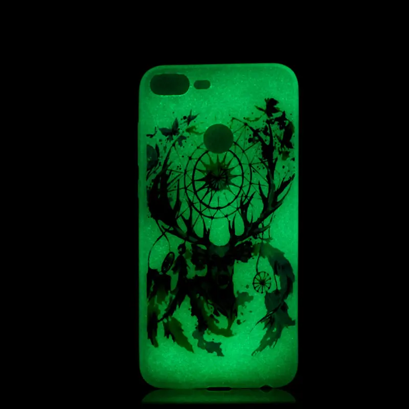 N-TPU1031 (5)_JONSNOW Case for Huawei Honor 9 Lite Patterned Luminous Slim Soft Silicone TPU Protective Phone Back Cover for Huawei Honor 10