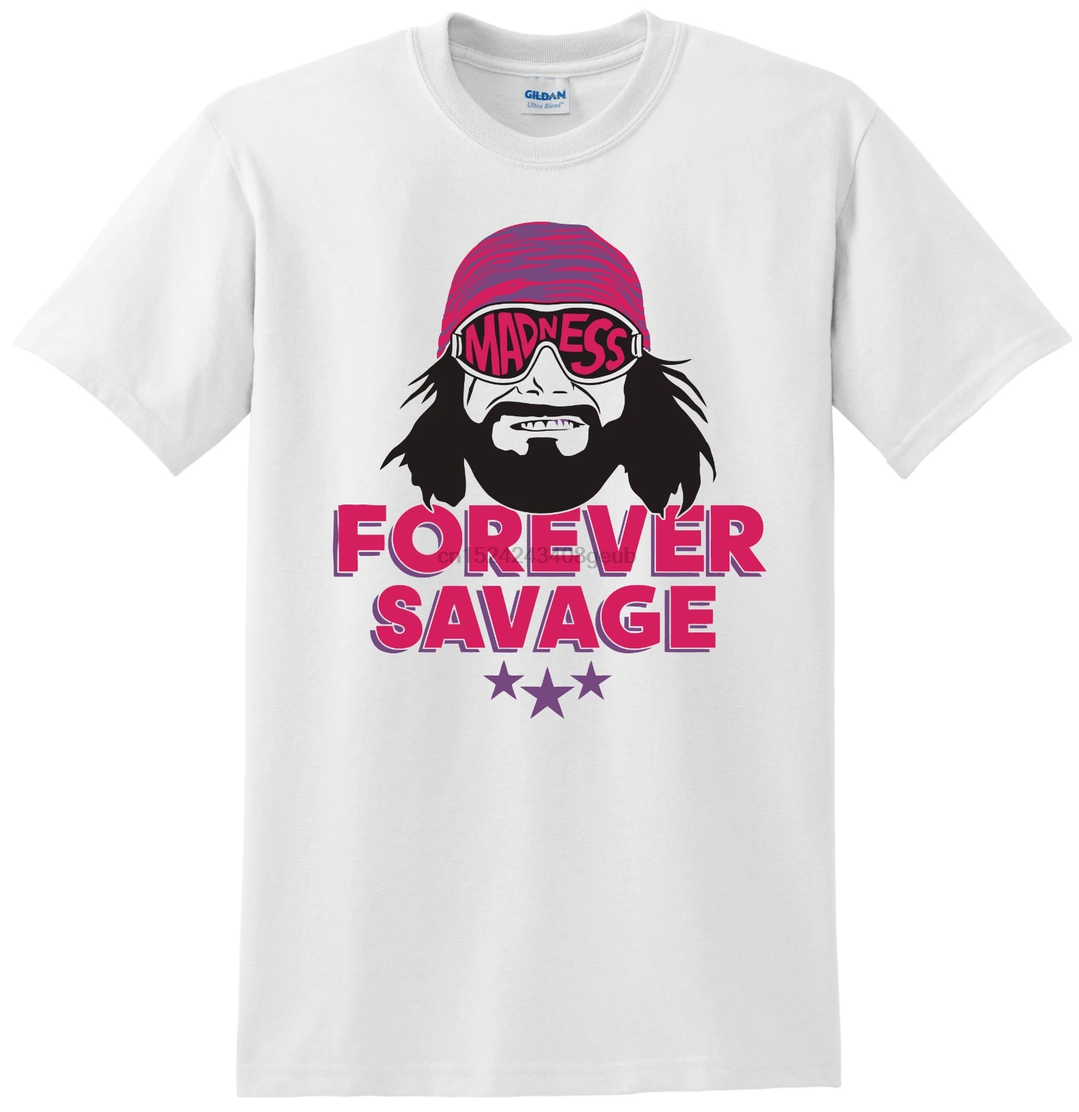 Мачо Рэнди SAVAGE навсегда Футболка Garden-XS-XXXL | Мужская одежда
