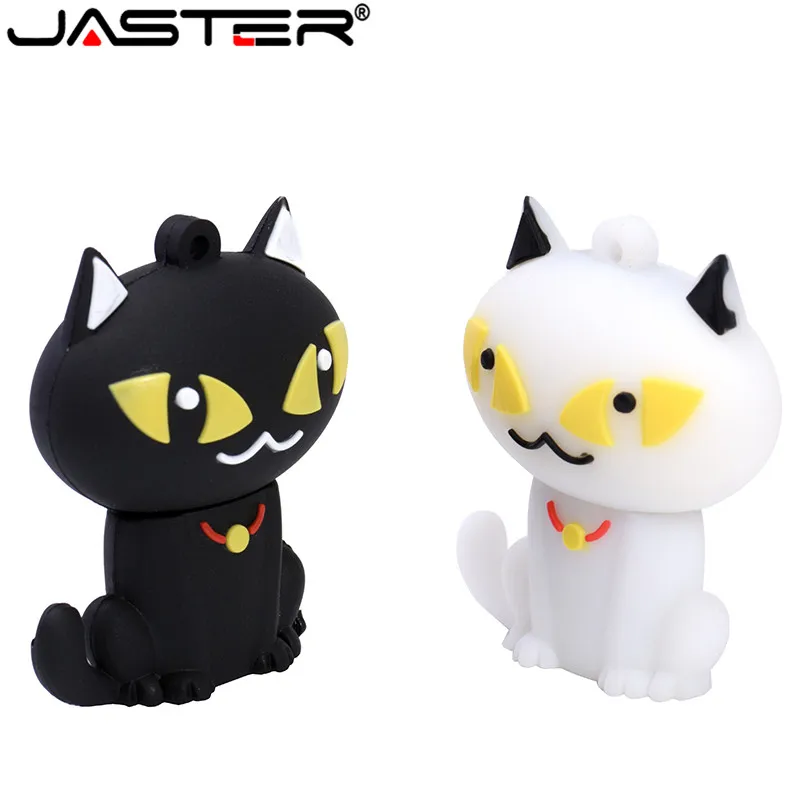 JASTER USB флеш-накопитель, модель кошки, флеш-накопитель, прекрасная кошка, флеш-карта, 4 ГБ, 8 ГБ, 16 ГБ, 32 ГБ, 64 ГБ, флешка, флешка, полная емкость