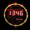 Alarma de Módulo De Pantalla LED Digital DS1302, reloj Digital electrónico con temporizador LED, pantalla de temperatura, Kit artesanal, tablero de aprendizaje ► Foto 2/6