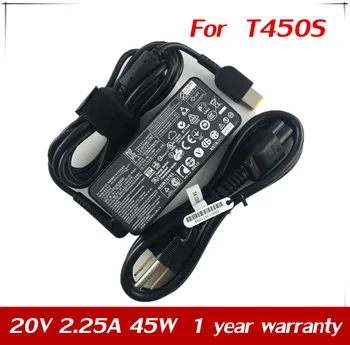 

7XINbox 20V 2.25A 45W AC Adapter Charger For Lenovo ThinkPad T450S Slim Tip ADLX45NLC3A ADLX45NCC3A ADLX45NDC3A 45N0292 45N0296