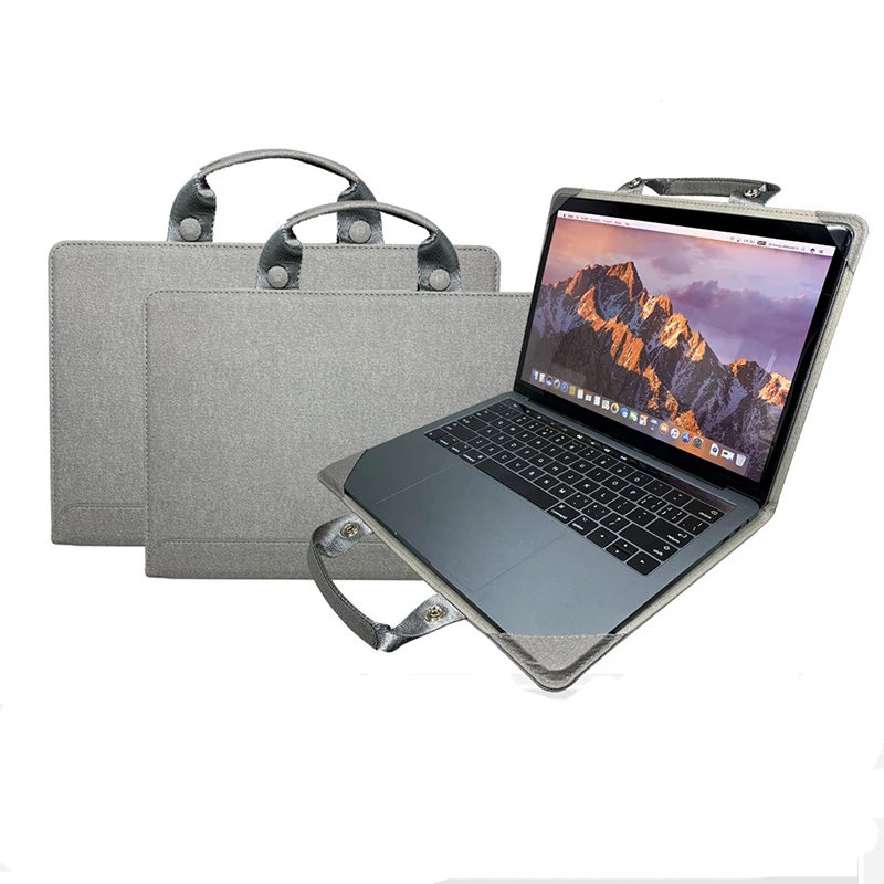 2019 New Laptop Case sleeve For Apple MacBook Pro Air Retina 13 15 laptop bag Multifunction Genuine Leather PU Notebook case (5)