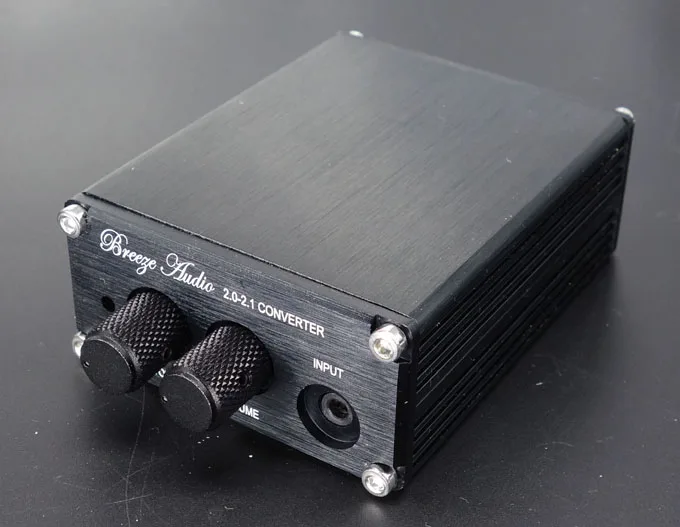 B1 aluminum MINI pre font b amplifier b font Finished 2 0 2 1 Converter Professional